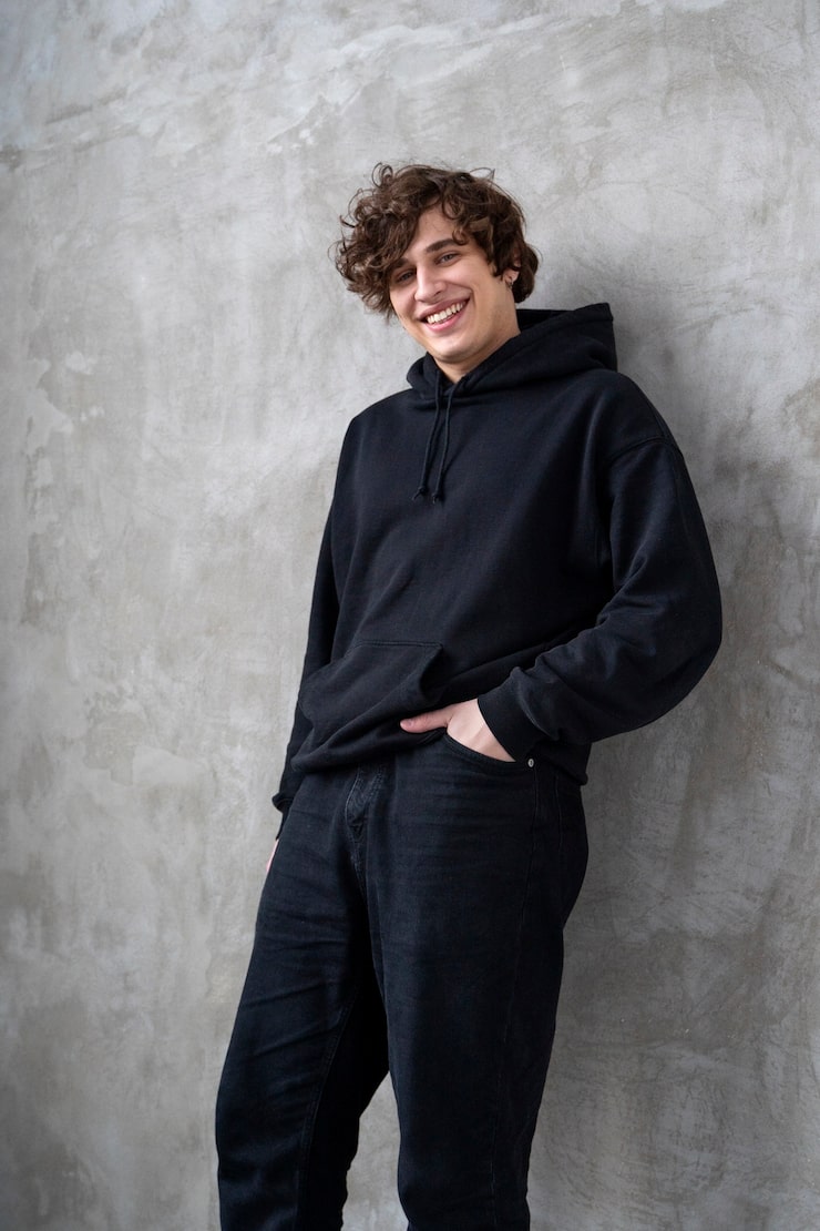 Kapuzenpullover mit Reißverschluss